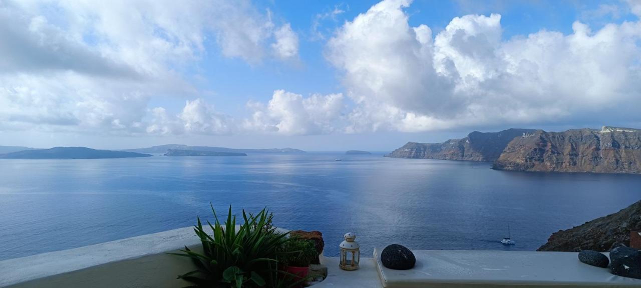 Ferienwohnung Elias Cave House 270O Caldera View Oia Exterior foto