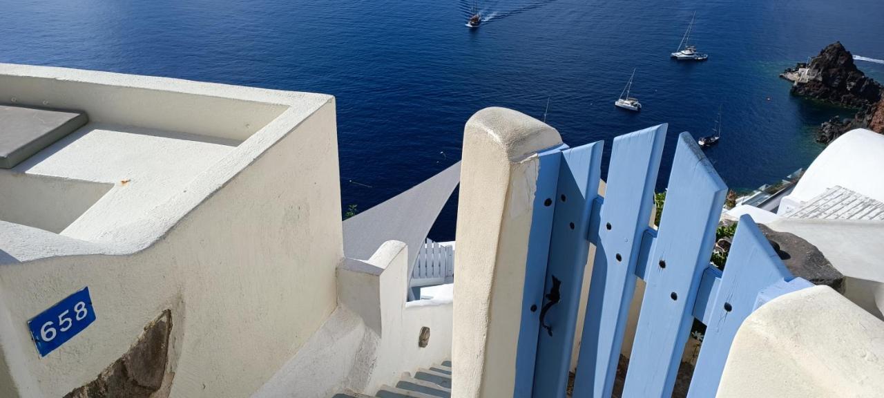 Ferienwohnung Elias Cave House 270O Caldera View Oia Exterior foto