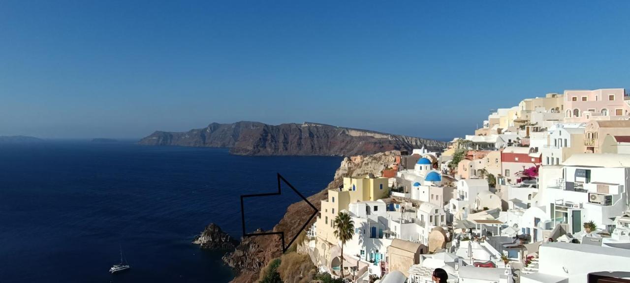 Ferienwohnung Elias Cave House 270O Caldera View Oia Exterior foto