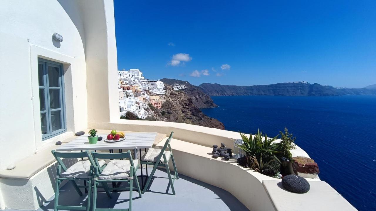 Ferienwohnung Elias Cave House 270O Caldera View Oia Exterior foto