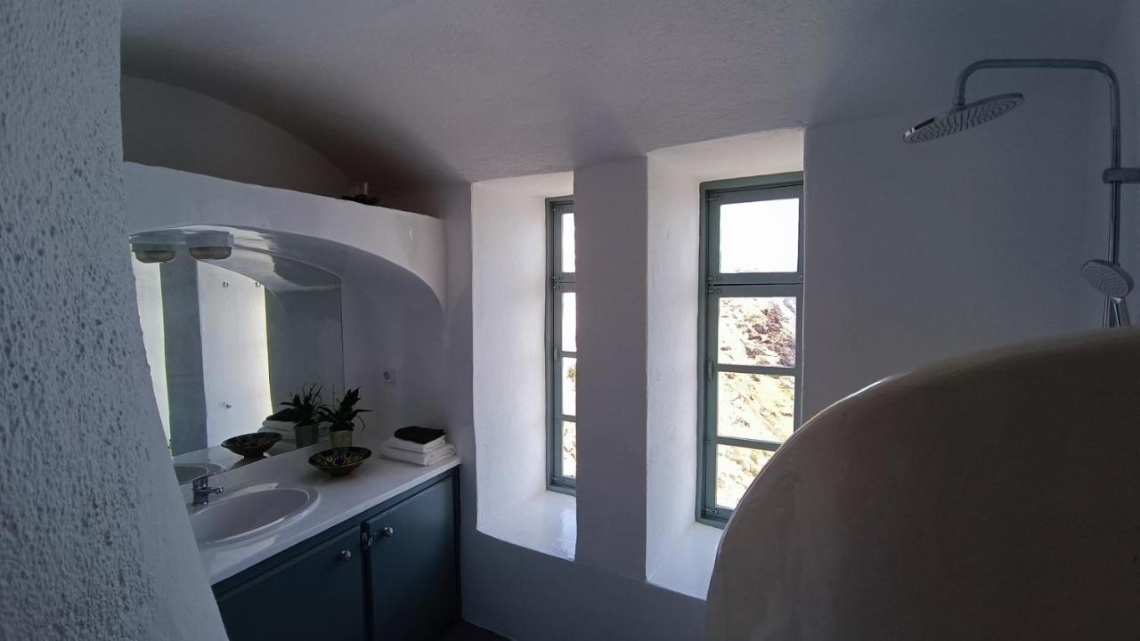 Ferienwohnung Elias Cave House 270O Caldera View Oia Exterior foto