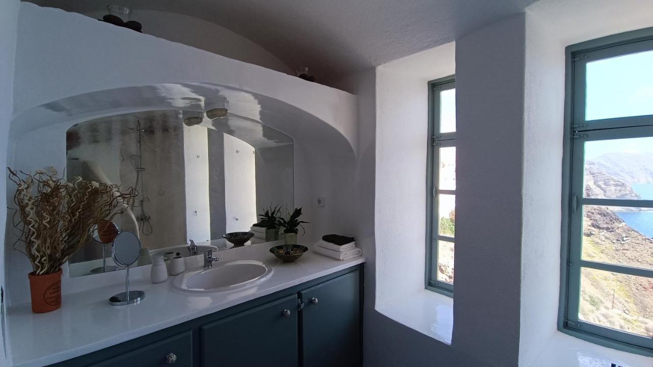 Ferienwohnung Elias Cave House 270O Caldera View Oia Exterior foto
