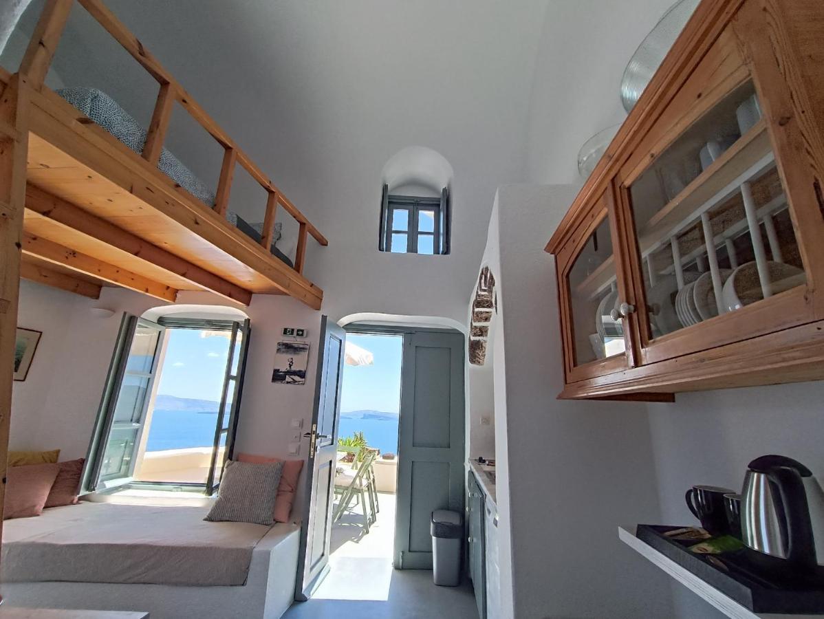 Ferienwohnung Elias Cave House 270O Caldera View Oia Exterior foto