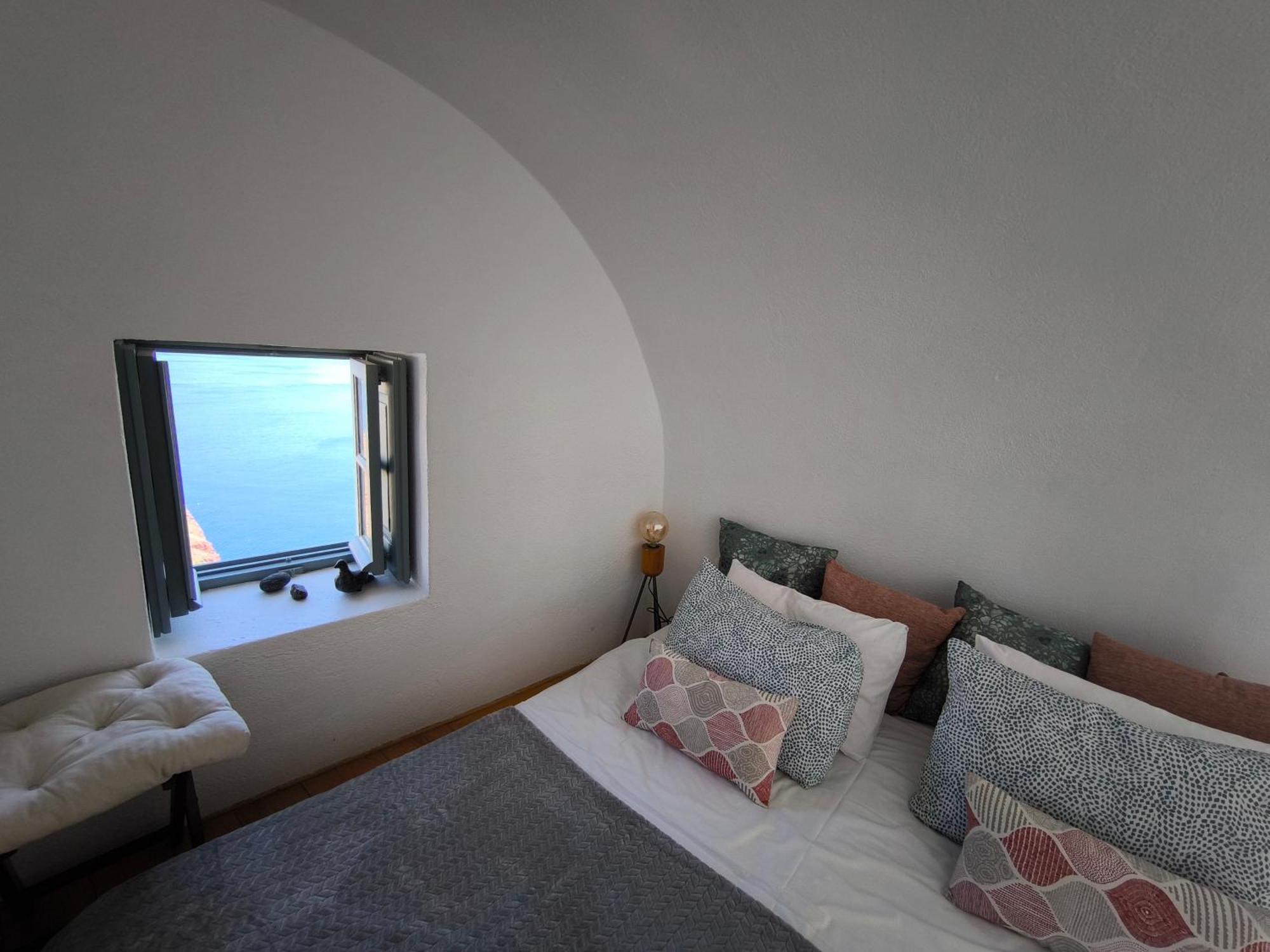 Ferienwohnung Elias Cave House 270O Caldera View Oia Exterior foto